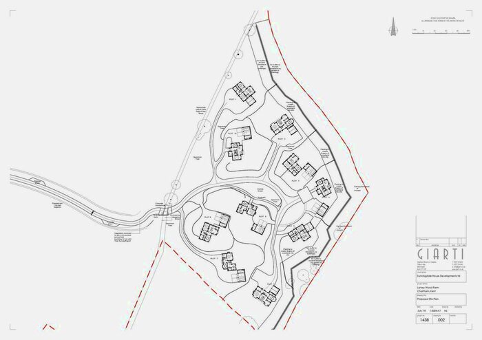 Land For Sale In The Downs, Cockering Road, Chartham, Canterbury, CT4