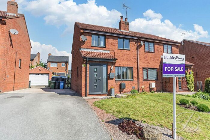 3 Bedroom Semi Detached House For Sale In Fairfield Close, Nether Langwith, Mansfield, NG20