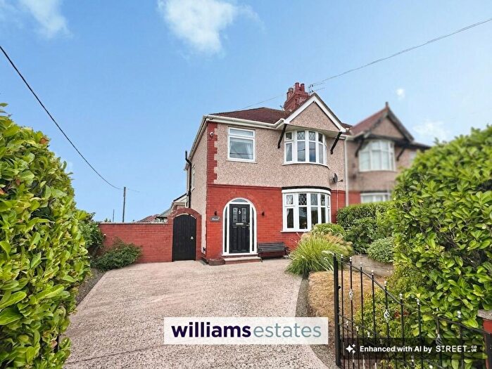 3 Bedroom Semi Detached House For Sale In Dyserth Road, Rhyl, LL18