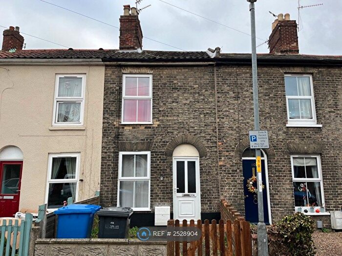 2 Bedroom Terraced House To Rent In Gladstone Street, Norwich, NR2