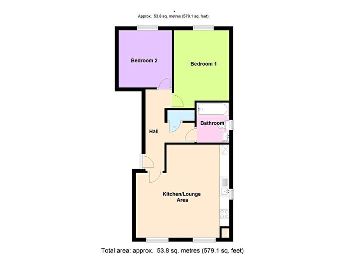 2 Bedroom Apartment To Rent In Flat B, Hallamgate Road, S10