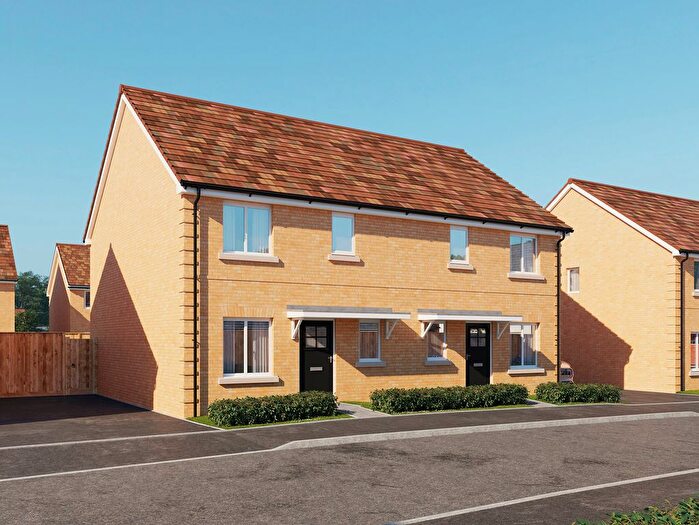 3 Bedroom Semi-detached House For Sale In "The Hillard" At Bridge Lane, Wimblington, March, PE15