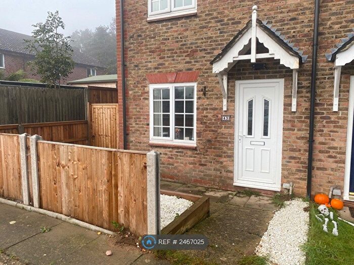 2 Bedroom End Of Terrace House To Rent In Freeland Close, Taverham, Norwich, NR8