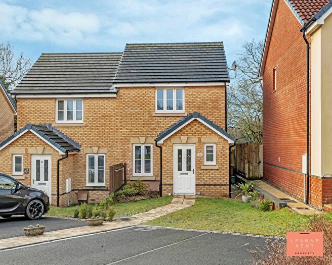 2 Bedroom Semi Detached House For Sale In Hedge Field Way, Bedwas, CF83