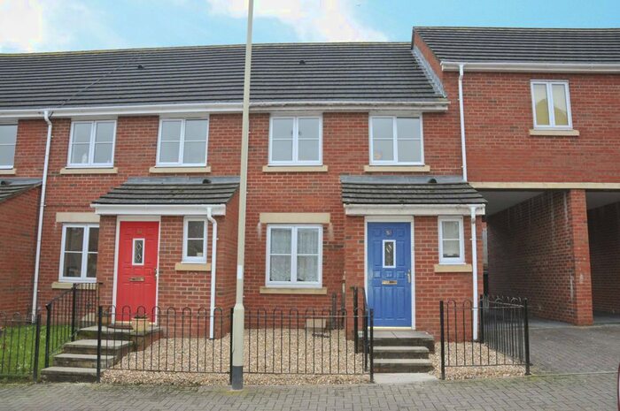 3 Bedroom Terraced House To Rent In Powlesland Road, Alphington, Exeter, EX2