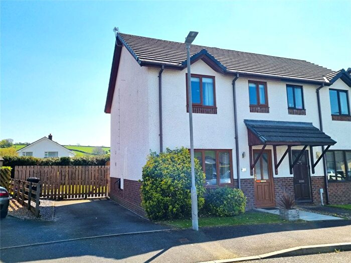 2 Bedroom Semi-detached House For Sale In Ger Y Llan, Penrhyncoch, Aberystwyth, Ceredigion, SY23