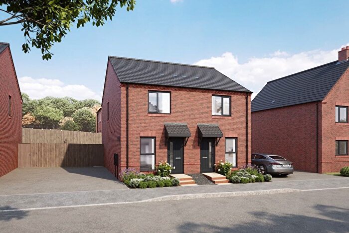 2 Bedroom Semi-Detached House For Sale In "The Avonsford - Plot " At Rockcliffe Close, Church Gresley, Swadlincote, DE11
