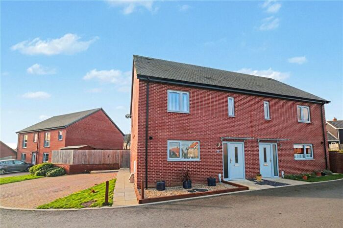 3 Bedroom Semi-Detached House For Sale In Holmes Court, Poringland, Norwich, Norfolk, NR14