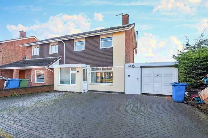 2 Bedroom Semi-Detached House For Sale In Briars Way, Cannock, Staffordshire, WS12