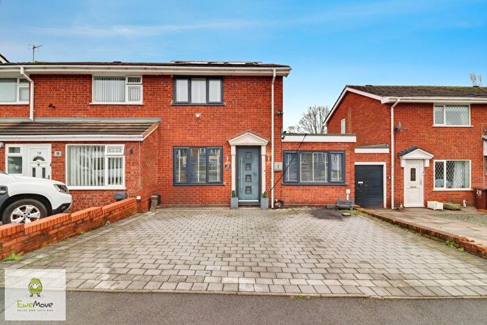 3 Bedroom Semi Detached House For Sale In Coppermill Close, Hednesford, Cannock, Staffordshire, WS12