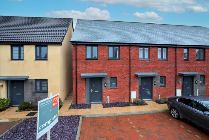 3 Bedroom End Of Terrace House To Rent In Badger Way, Cranbrook, Exeter, EX5