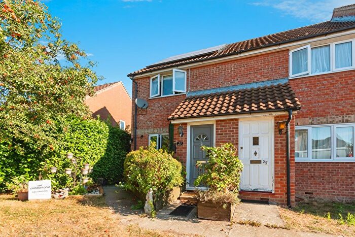 2 Bedroom End Of Terrace House For Sale In Lynns Hall Close, Great Waldingfield, Sudbury, CO10