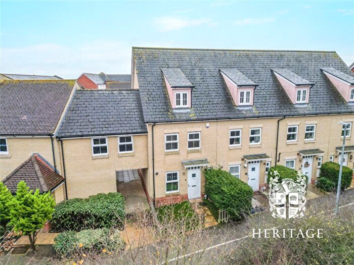 4 Bedroom Terraced House To Rent In Sneezum Walk, Witham, Essex, CM8