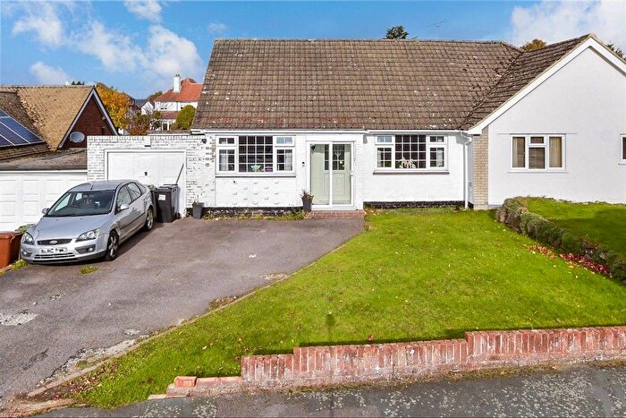 2 Bedroom Semi Detached Bungalow For Sale In Valley Drive, Maidstone, Kent, ME15
