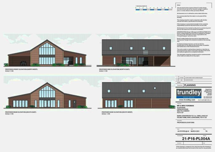 Barn Conversion For Sale In King John Bank, Walpole St. Andrew, Wisbech, PE14