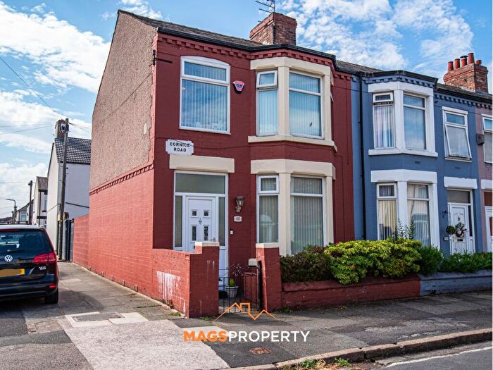 3 Bedroom End Of Terrace House For Sale In Cornice Road, Liverpool, L13