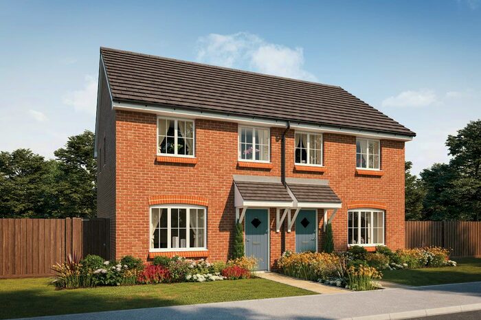 3 Bedroom Semi Detached House For Sale In "The Tailor" At Newton Abbot Way, Bourne, PE10