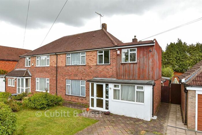 4 Bedroom Semi-Detached House For Sale In Westway Gardens, Redhill, Surrey, RH1