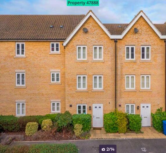 4 Bedroom Town House To Rent In Dove House Meadow, Great Cornard, Sudbury, CO10