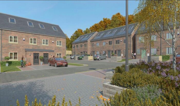 3 Bedroom Town House To Rent In Berrystorth Close, Sheffield, S14