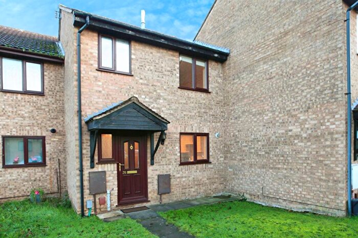 3 Bedroom Terraced House For Sale In Stagshaw Drive, Peterborough, PE2