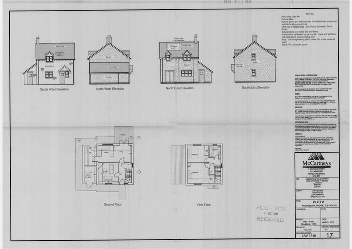 Land For Sale In Plot, Maes Maldwyn, Llanddew, Brecon, Powys, LD3