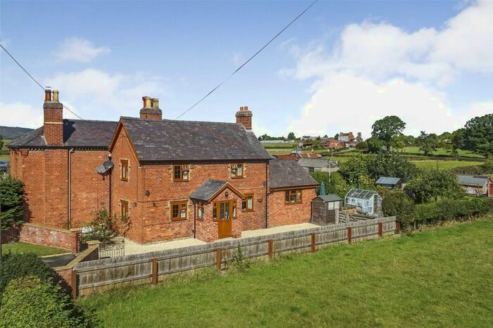2 Bedroom Semi-Detached House For Sale In Forden, Welshpool, Powys, SY21