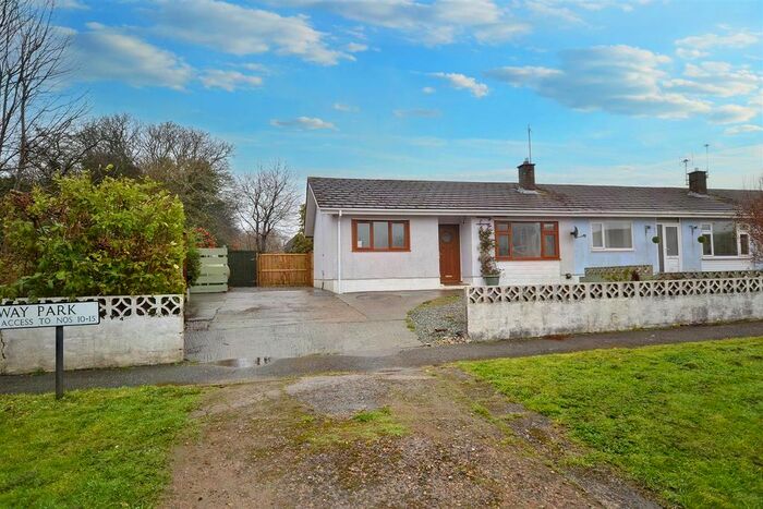 2 Bedroom Terraced Bungalow For Sale In Westaway Park, Rosemarket, Milford Haven, SA73