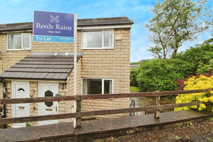 2 Bedroom End Of Terrace House To Rent In Curtis Grove, Hadfield, Glossop, Derbyshire, SK13