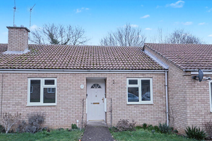 2 Bedroom Terraced Bungalow For Sale In Cranfield Way, Buckden, St. Neots, Cambridgeshire, PE19