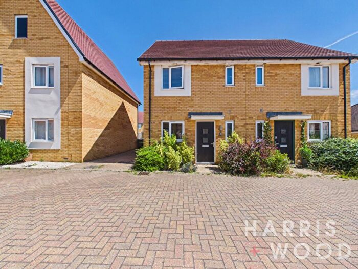 2 Bedroom Semi-Detached House For Sale In Howell Walk, Witham, Essex, CM8