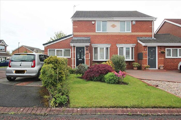 2 Bedroom Semi-Detached House For Sale In Primrose Close, The Wyndings, Annitsford, NE23