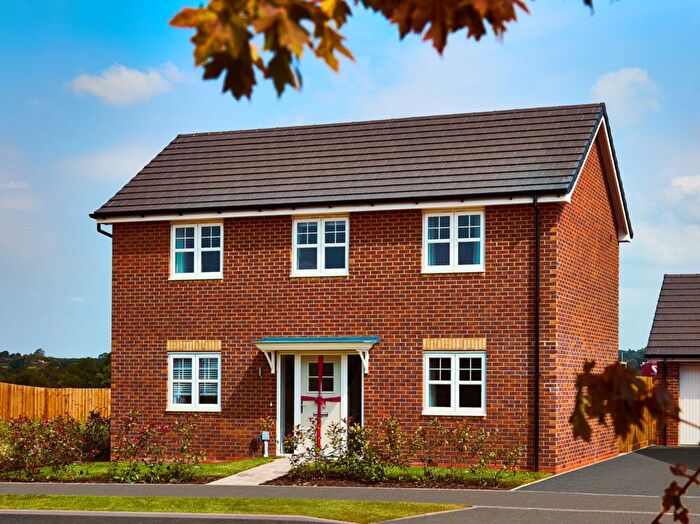 4 Bedroom Detached House For Sale In "Knightley" At Marigold Place, Stafford, ST16