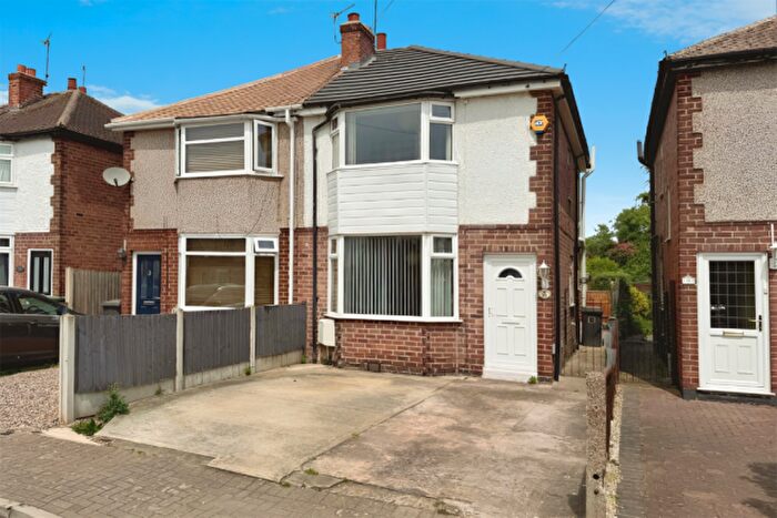 2 Bedroom Semi-Detached House For Sale In Whiting Avenue, Toton, Nottingham, NG9