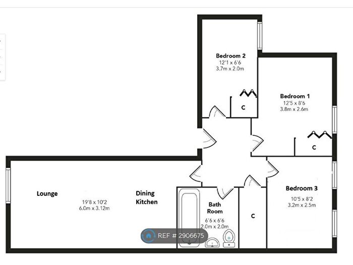 3 Bedroom Flat To Rent In Oxford St, Glasgow, G5