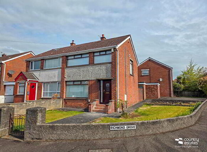 3 Bedroom Semi-Detached House For Sale In Richmond Grove, Newtownabbey, BT36