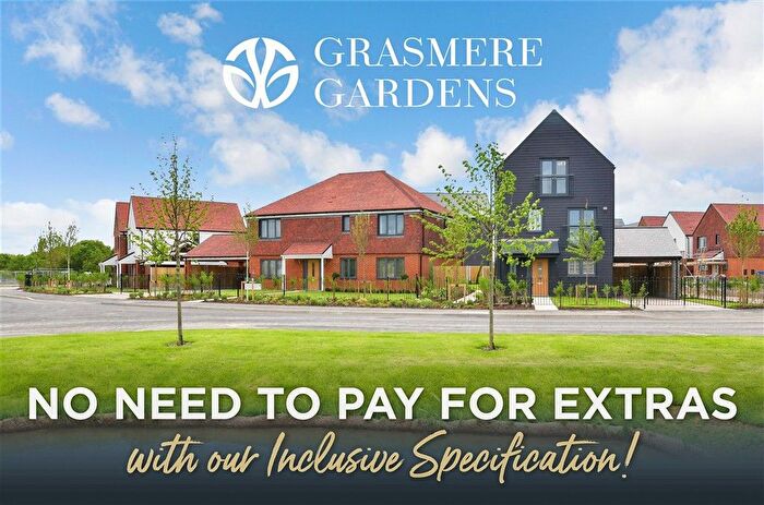 3 Bedroom Semi-detached House For Sale In Nassella Gardens, Grasmere Gardens (Phase ), Chestfield, Whitstable, Kent, CT5