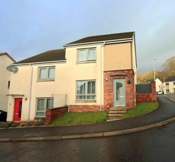 2 Bedroom Semi-Detached House For Sale In Milligan Place, Kincardine, FK10