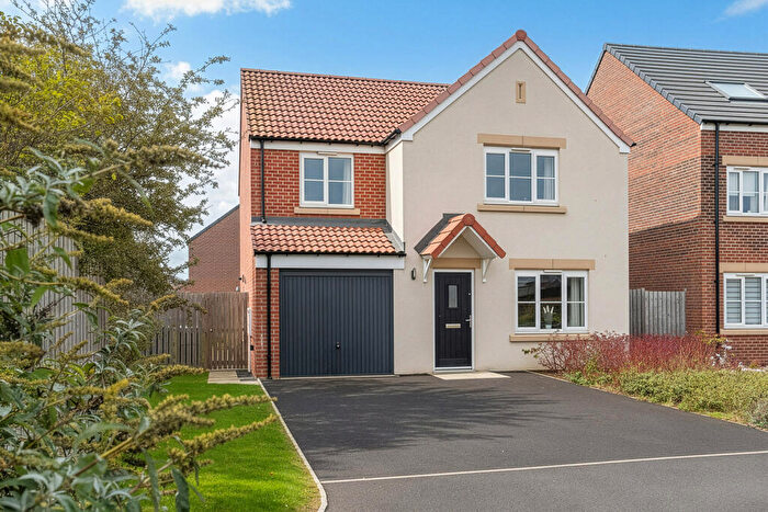 4 Bedroom Detached House For Sale In Kittiwake Place, Morpeth, Northumberland, NE65