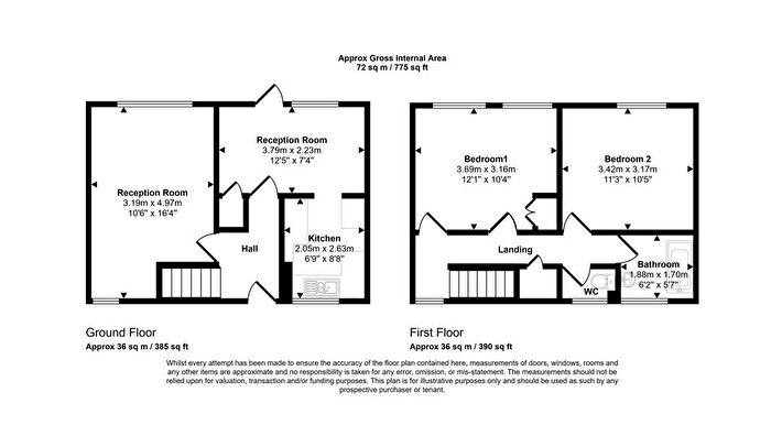 2 Bedroom Property For Sale In Tovey Court, Andover, Hampshire, SP10
