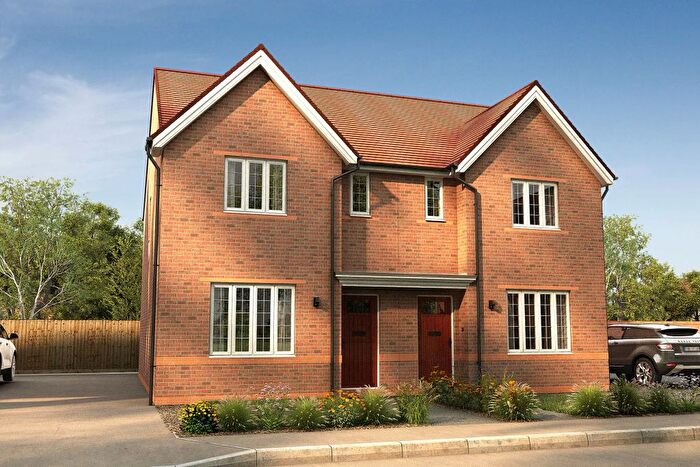3 Bedroom Semi Detached House For Sale In "The Kilburn" At Magdalen Drive, Evesham, WR11