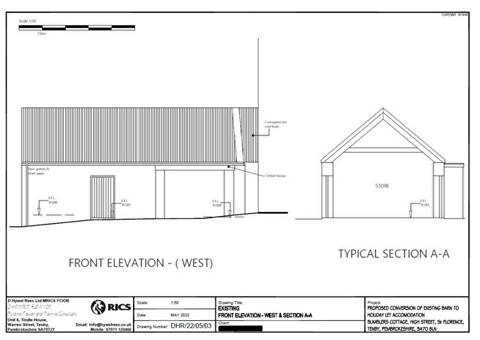 2 Bedroom Barn For Sale In Bumblers Barn - Development Potential, St Florence, SA70