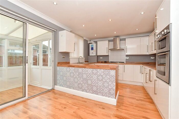 3 Bedroom Terraced House For Sale In Brambley Crescent, Folkestone, Kent, CT20