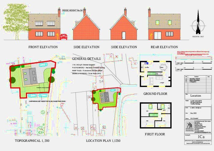 Land For Sale In Chase Park Road, Yardley Hastings, NN7