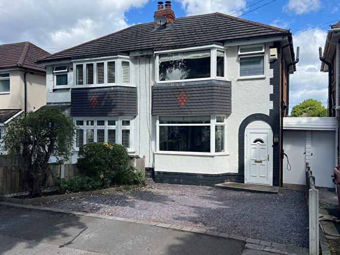 2 Bedroom Semi Detached House For Sale In Cranes Park Road, Birmingham, West Midlands, B26