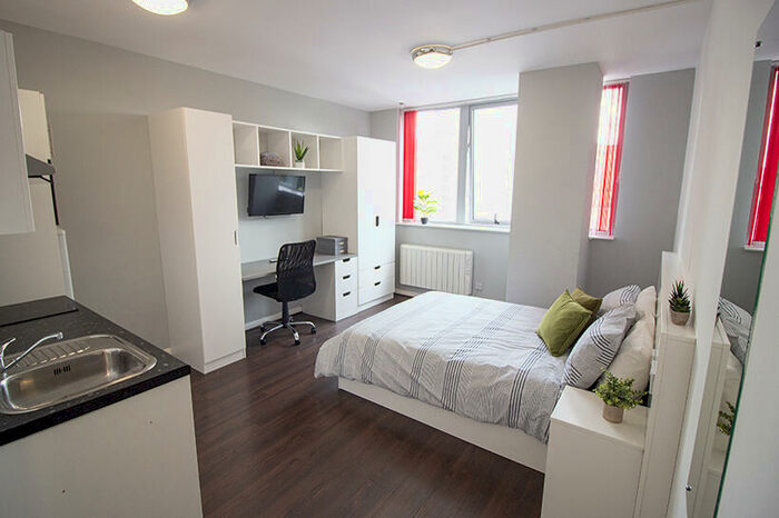 Studio To Rent In Flat, Victoria House, Milton Street, Nottingham, NG1