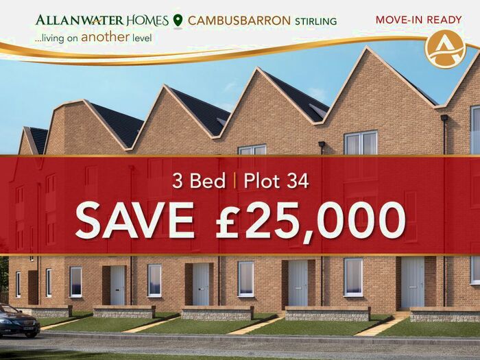 3 Bedroom Terraced House For Sale In Paterson Way Off Kersebonny Road, Stirling, FK7