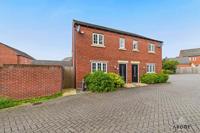 3 Bedroom Semi-Detached House For Sale In Brace Gardens, Doveridge, Derbyshire, DE6