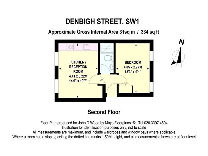 1 Bedroom Flat To Rent In Denbigh Street, London, SW1V
