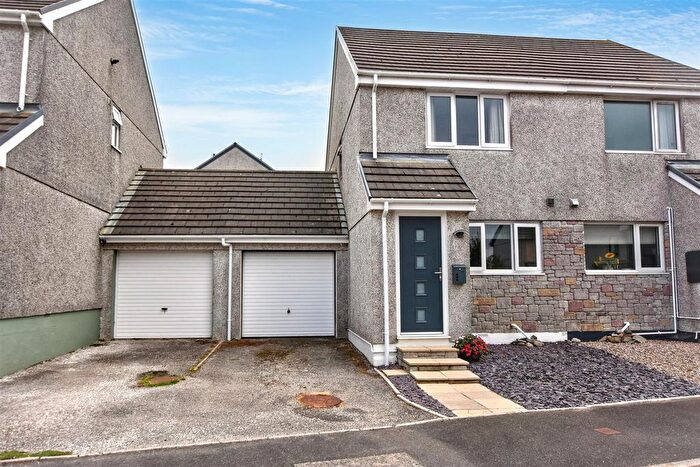 2 Bedroom Semi Detached House For Sale In Carwynnen Close, Praze, Camborne, TR14